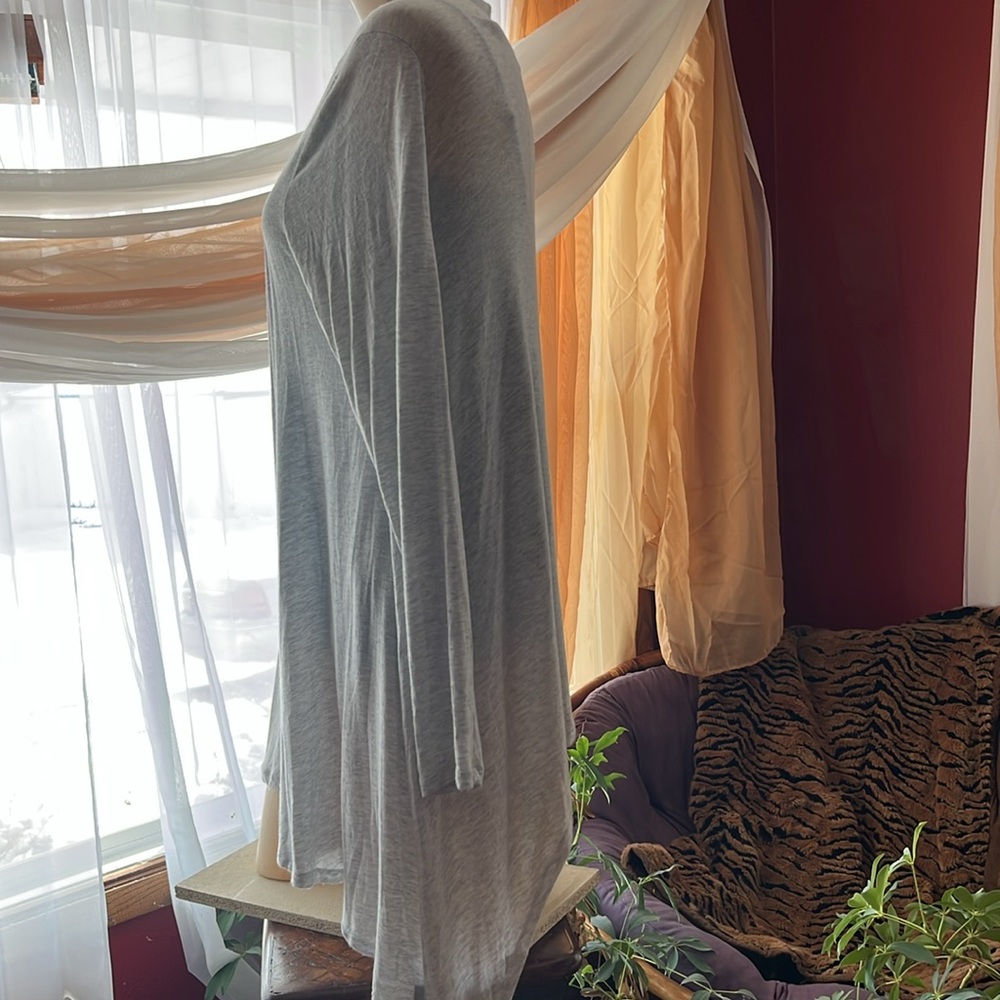 BNWOT Tresics flyaway gray cardigan - Picture 2 of 11